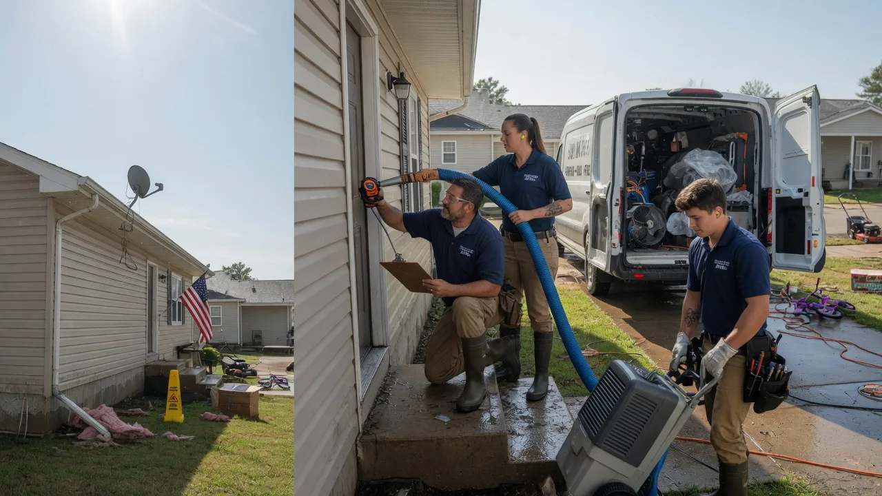 Ceiling Water Damage Restoration in Harmony, PA near me